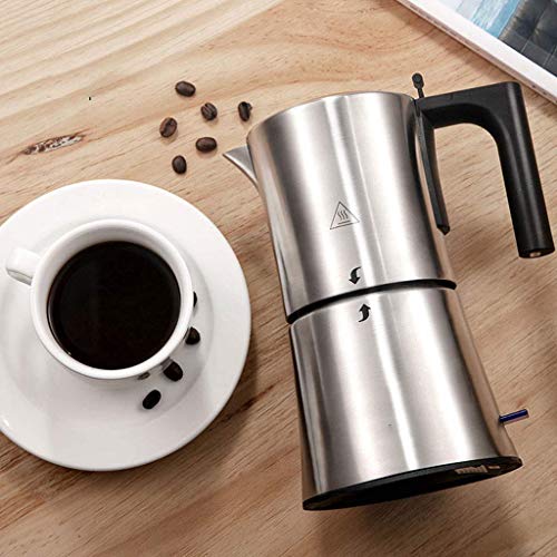 Allamp Kaffeemaschine Mokka Kaffeekanne Moka Edelstahl Filter Espressomaschine Espressokocher Werkzeug Percolator Pot… – Bild 6