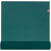 Manduka eKOLite Yoga Mat 71" - 4mm | Natural Rubber | Eco-Friendly | Soft Textured Surface | Natural Next-to-Skin Feel | 71 x 26 inches | Charcoal Grey