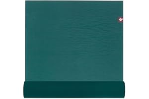 Manduka eKOLite Yoga Mat - 4mm Natural Rubber | Eco-Friendly | Soft Textured Surface | Natural Next-to-Skin Feel