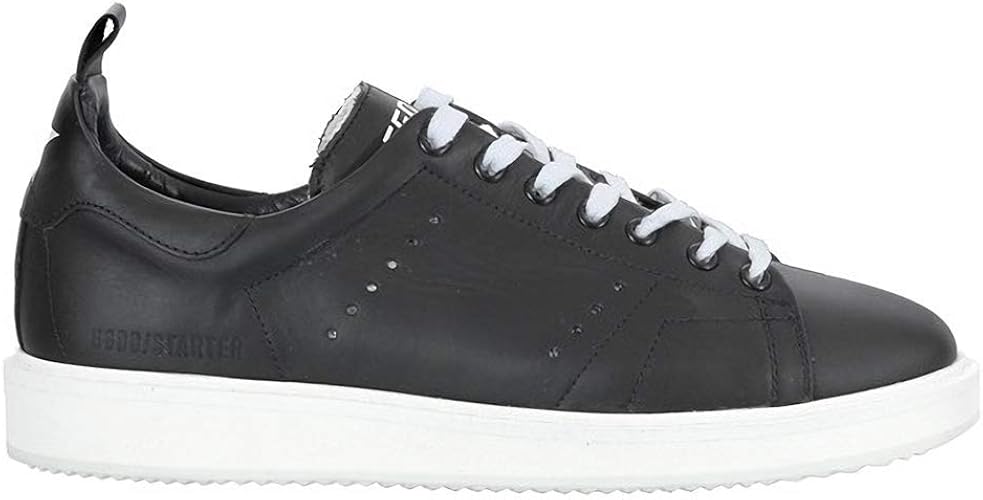 Amazon ゴールデングース Ggdb Golden Goose Deluxe Brand メンズ スターター レザー スニーカー ブラック系 並行輸入品 スニーカー