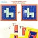 Wallxin Classic Tangrams Travel games Brain Teaser Puzzles Challenge IQ Educational Toy