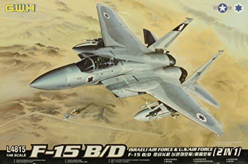 Great Wall Hobby G.W.H 1:48 F-15 B/D Israeli AF USAF 2 in 1 Plastic Kit #L4815