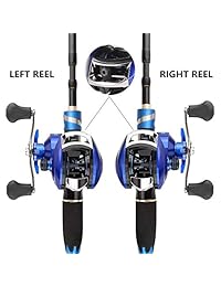 Dagezi   Carrete de pesca para cebo, 12 + 1 rodamientos blindados, 17,5 lb de fibra de carbono, relación de arrastre 8.1:1