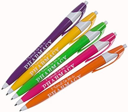 Proud to be a Pharmacy Tech" Pen Pack of 5