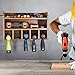 Power Tool Organizer, Drill Charging Station，Drill Holder Wall Mount, Power Too Holder Storage, Cordless Too Drill Organizer, Screwdriver Organizer, Wood Garage Wall Organizer, Drill Organizer Rack