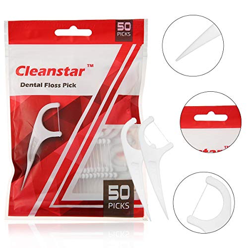 Dental Floss - LuckyFine 50 Pieces, Interdental Brush, Dental Floss, Teeth Stick, Tooth Picks, High Quality Flat Dental Floss ToothpickDental Floss - LuckyFine 50 Pieces, Interdental B, Teeth Cleaning - Thumbnail 2