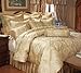 KingLinen Imperial Gold Curtains w/Valance/Tassels/Sheers