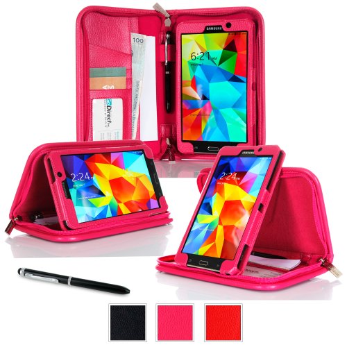 rooCASE Samsung Galaxy Tab 3 7.0 Lite Case - Executive Portfolio Leather 7-Inch 7