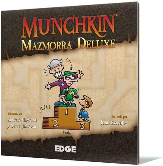 Edge Entertainment Munchkin - Mazmorra Deluxe EDGMUGB1: Amazon.es: Juguetes y juegos
