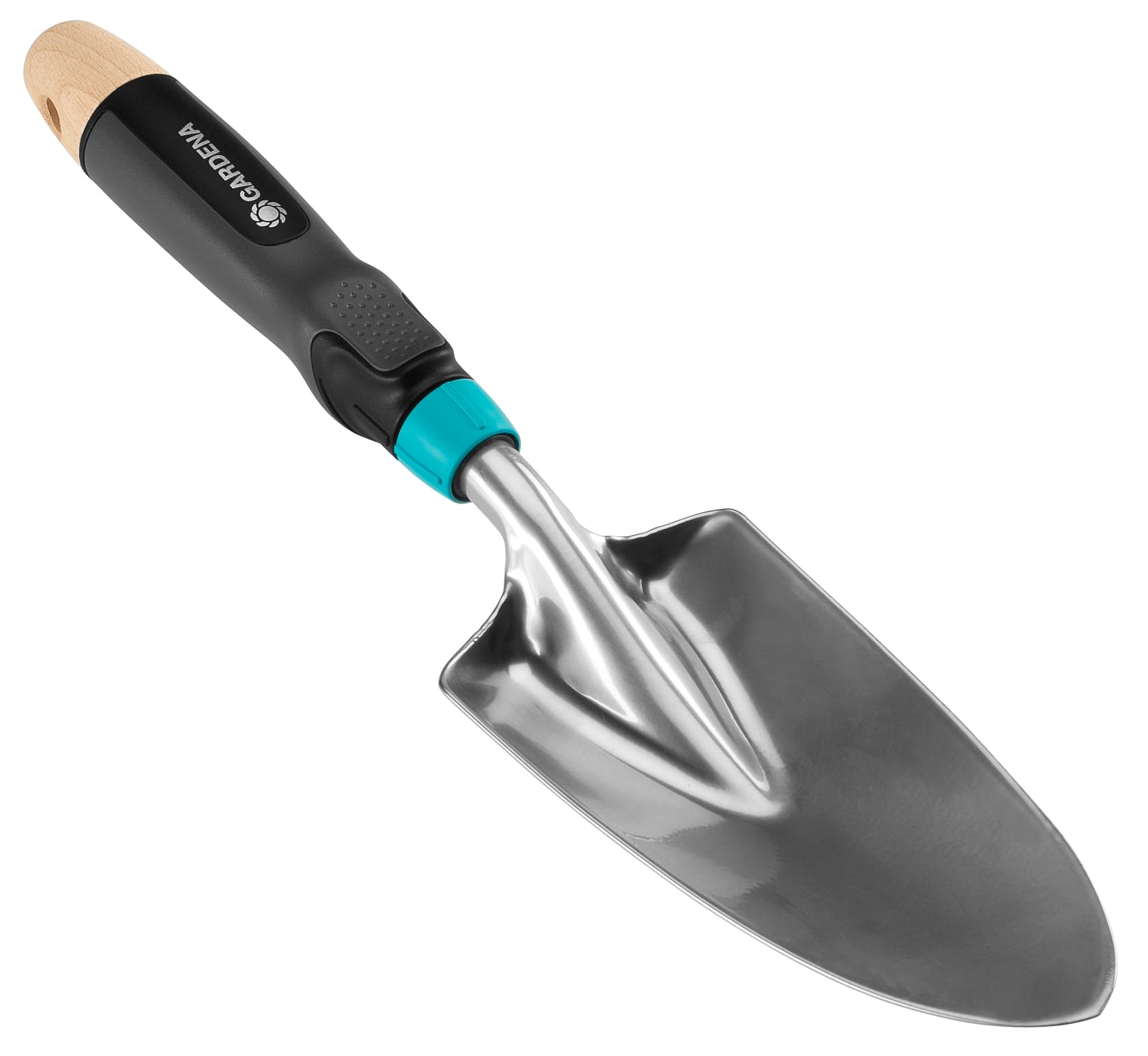 Gardena EcoLine hand trowel: For planting and repotting, ergonomic handle, protected against corrosion, made from recycled materials (17700-20)