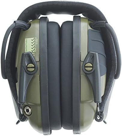 Impact sport reduce noise foldable ear defender，by Honeywell（Green）