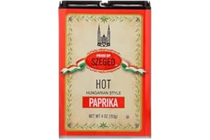 SZEGED Traditional Hungarian Style Paprika - Hot (4 ounce)