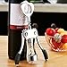 Foho Best Wing Corkscrew Wine Bottle Opener Luxury Waiter Corkscrew with Stopper Set for Wine Enthusiast Waiters - Sleeve Anchors