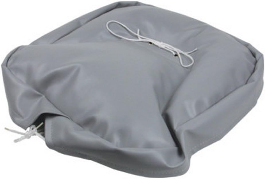 50200GR Heavy Duty Pan Seat Cushion, Gray Automotive