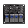 Purishion-Rocker-Switch-Panel-with-Dual-USB-Power-Socket-12V-24V-for-Car-Marine-Boat-Trailer