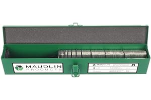 TUMLINK Slotted Shim Assortment A-2 X 2", Stainless Steel, PK260