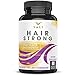 Hair Health Growth Vitamins with Biotin & Keratin - 60 Veggie Capsules. Extra Strength Supplement for Longer Stronger Hair, Skin, Nails. for Women & Men - for Damaged, Thinning & Hair Loss Regrowth