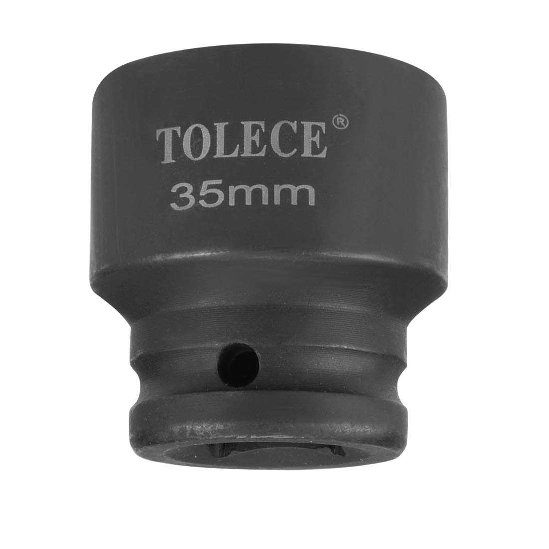Sourcingmap 3/4-Inch Drive by 35mm 6-Point Shallow Impact Socket, Cr-Mo, Metric