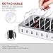 Charging Station for Multiple Devices Compact Charger Station Organizer for Apple iPhone iPad Samsung Kindle (6 Port)