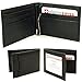 Alpine Swiss Mens Genuine Leather Spring Loaded Bifold Money Clip Wallet