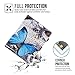 Case for iPad 2/3/4, Dteck Multiple Viewing Angles Folio Stand Smart iPad Case with Auto Sleep/Wake Protective Cover Case for iPad 4th Generation,iPad 3 & iPad 2 - Blue Butterfly