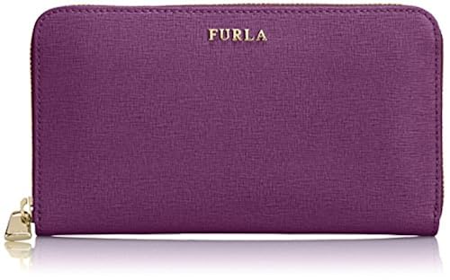 Furla Women's Babylon XL Zip Around Wallet, Aubergine, One Size in