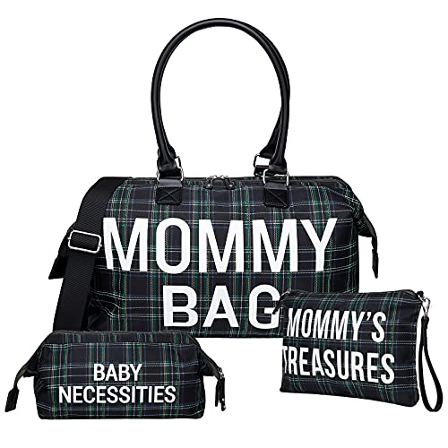 Diaper Bag Tote, Printe Mommy Bag for Hospital & Maternity with Baby