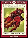 Indiana Hoosiers 2014 Vintage Football Calendar by 