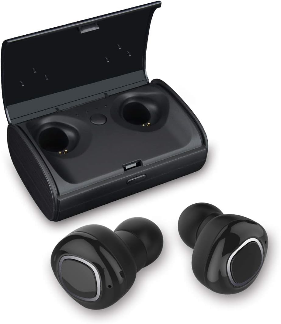 BENEVE Wireless Earbuds with Power Bank Feature, TWS Bluetooth Headphone, in Ear Mini Bluetooth Earbud with 3D Stereo Sound, Built in Mic, Auto Pairing Wireless Earphones with 3000mAh Charging Case