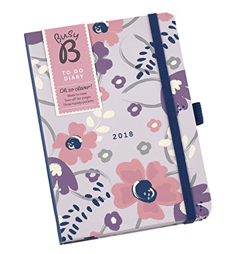 [R.e.a.d] Busy B 2018 To Do Diary Floral Design with Lists<br />T.X.T