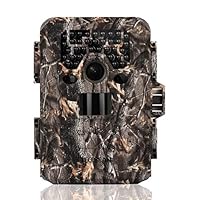 TEC.BEAN Trail Camera 12MP 1080P Full HD Game & Hunting Camera with 36pcs 940nm IR LEDs Night Vision up to 75ft/23m IP66 Waterproof 0.6s Trigger Speed for Wildlife Observation and Home Security