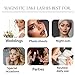 Magnetic False Eyelashes [FREE MIRROR] Full Eye Kit - Natural Length Magnet Lashes - Dual Magnets - Fake Lashes Set - [Medium / Large]