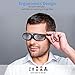 BOBLOV Active Shutter 3D Glasses DLP-Link USB Blue Compatible BenQ W1070 W700 Dell Projector (Black- 2Pack)thumb 2
