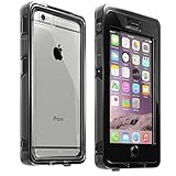 iPhone 6 Waterproof Case + FREE Lanyard Strap - 4.7 inch - [Slim fit] Hard Bumper Cover - [Full Body] for Boys, Men & Girls