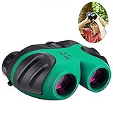 JRD&BS WINL Compact Watreproof & Shock Proof Binocular Kids - Best Gifts Children (Green)
