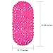 Artempo Non Slip Bath Mat Pink Bathtub Mat Baby Shower Mat for Kids, Children and Babies