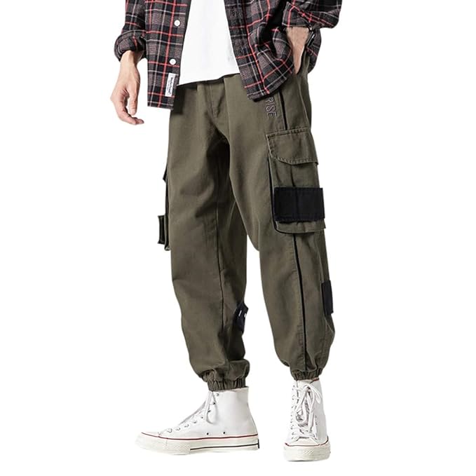 Amazon Com Pantalones Cargo Para Hombre 2019 Con Bolsillos De