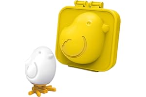 AEGYPIUS Cute Chicken Egg Mold | Boiled Egg Shaper - Boiled Egg Mold, Kawaii Egg Tool Chicken Shape, Cute Cartoon Chick Shape Egg Moldfor Children,