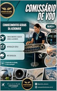 Livro Céu Aberto: E-book Essencial para Comissários de Voo - Bloco 4: Desbravando os Conhecimentos Básicos de Aeronaves, Meteorologia e Navegação Aérea na Jornada Rumo ao Profissionalismo na Aviação.