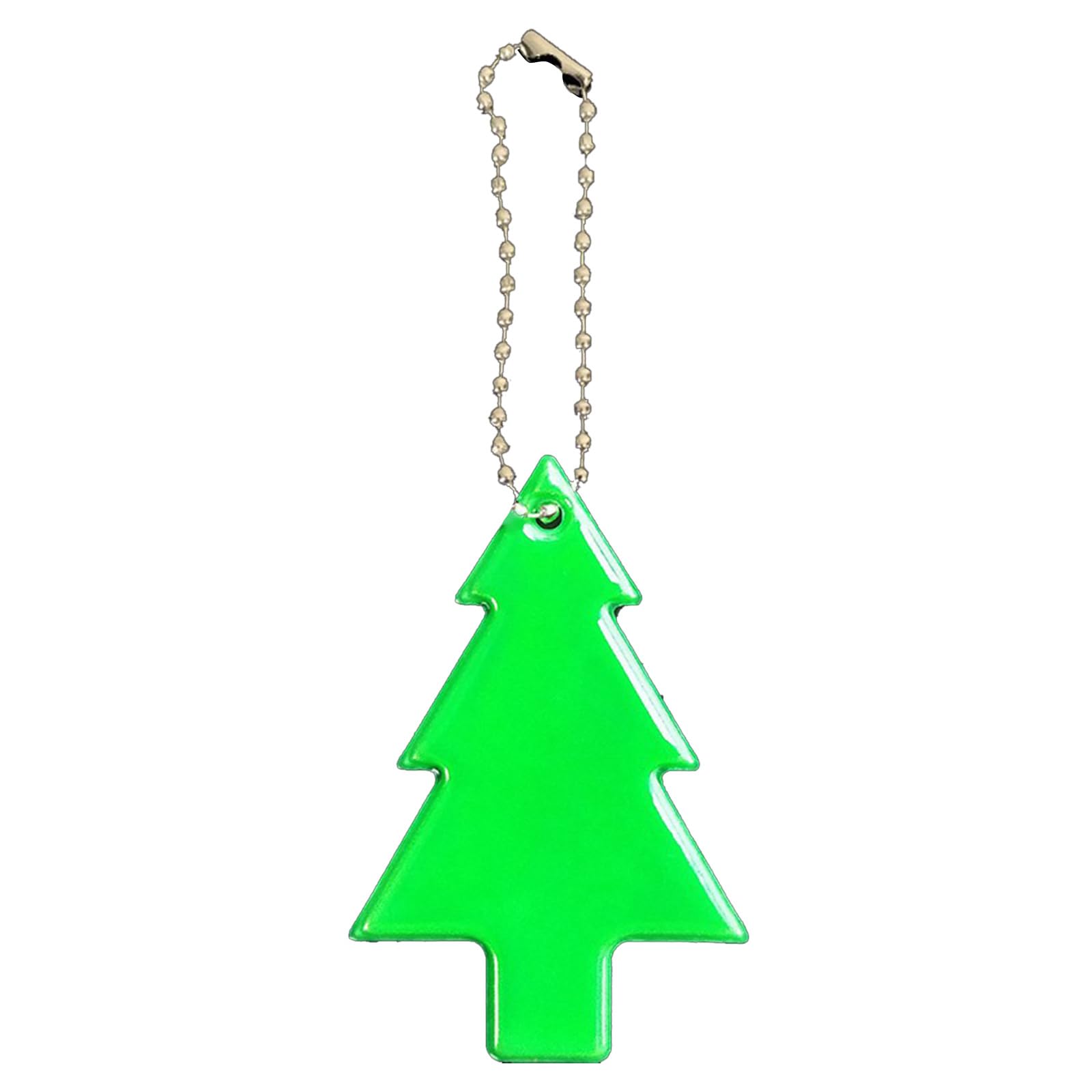 Kids Safety Reflective Gear Tree Shape Pendant Keychain Reflector Ultra Bright Bag Stroller Wheelchair Clothes