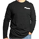 Sig Sauer Men's Long Sleeve Crew Neck Tee - Lightweight Breathable Cotton Casual Everyday Active Shooting Logo T-Shirt