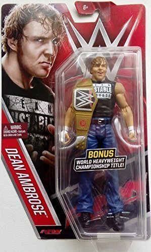 DEAN AMBROSE - CHASE BELT NXT MATTEL BASIC SERIES 61 WRESTLING ACTION FIGURE by Wrestling
