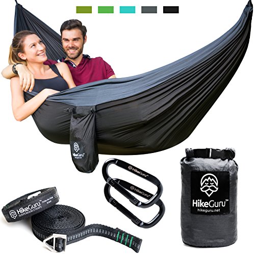 Double Hammock with Tree Straps plus Carabiners Nigeria Ubuy