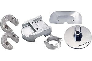 TECNOSEAL 20801MG / Tecnoseal Anode Kit w/Hardware - Mercury Alpha 1 Gen 2 - Magnesium