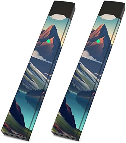 Premiere Skin Wrap for JUUL Pax, Pack of 2 (Mountain Tranquil)