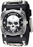 Nemesis Heavy Skull Stainless Steel Analog-Quartz