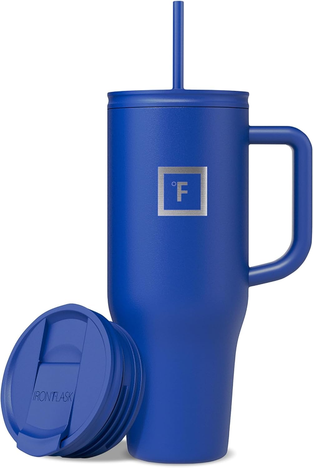 IRON °FLASK Co-Pilot Insulated Mug w/Straw & Flip