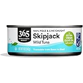365 by Whole Foods Market, Skipjack Tuna in Extra Virgin Olive Oil, Salt Added, 5 Ounce