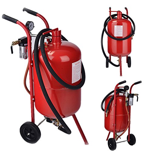 9TRADING New 10 Gallon Portable Air Sandblaster Sand Blaster Kit High Pressure Tank,Free Tax, Delivered within 10 days - Thumbnail 7