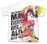 矢澤にこ フルグラフィックTシャツ ホワイト Lサイズ 「劇場版 ラブライブ!The School Idol Movie」